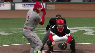 Philadelphia Phillies vs Cincinnati Reds - MLB Today 4/22/24 Full Game Highlights - MLB The Show 24