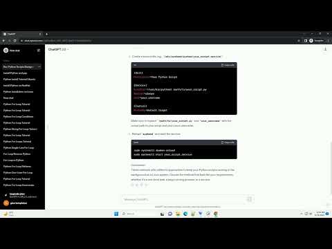 Run Python Script In The Background Linux