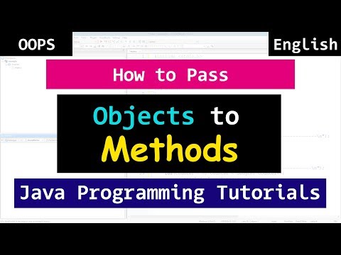 Learn Passing Objects to Methods | Java Object Oriented Tutorials for ...