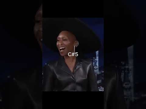 Cynthia Erivo SLAYS Defying Gravity Riff! #cynthiaerivo #defyinggravity #wicked #vocals