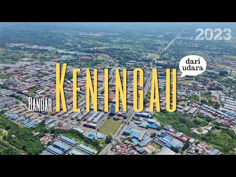#udara_b 23 | Bandar Keningau, Sabah dari udara