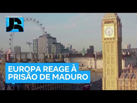 Governos da Europa pedem cautela e moderação após prisão de Maduro; Rússia critica operação