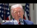 Trump S Approval Rating Slides To Lowest Since 2023 CBS News Poll Shows