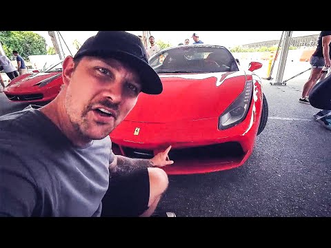 I THRASH A RENTAL FERRARI 488 FOR ONLY $399!! Video