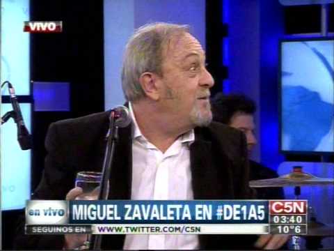 C5N - MUSICA EN VIVO: MIGUEL ZAVALETA