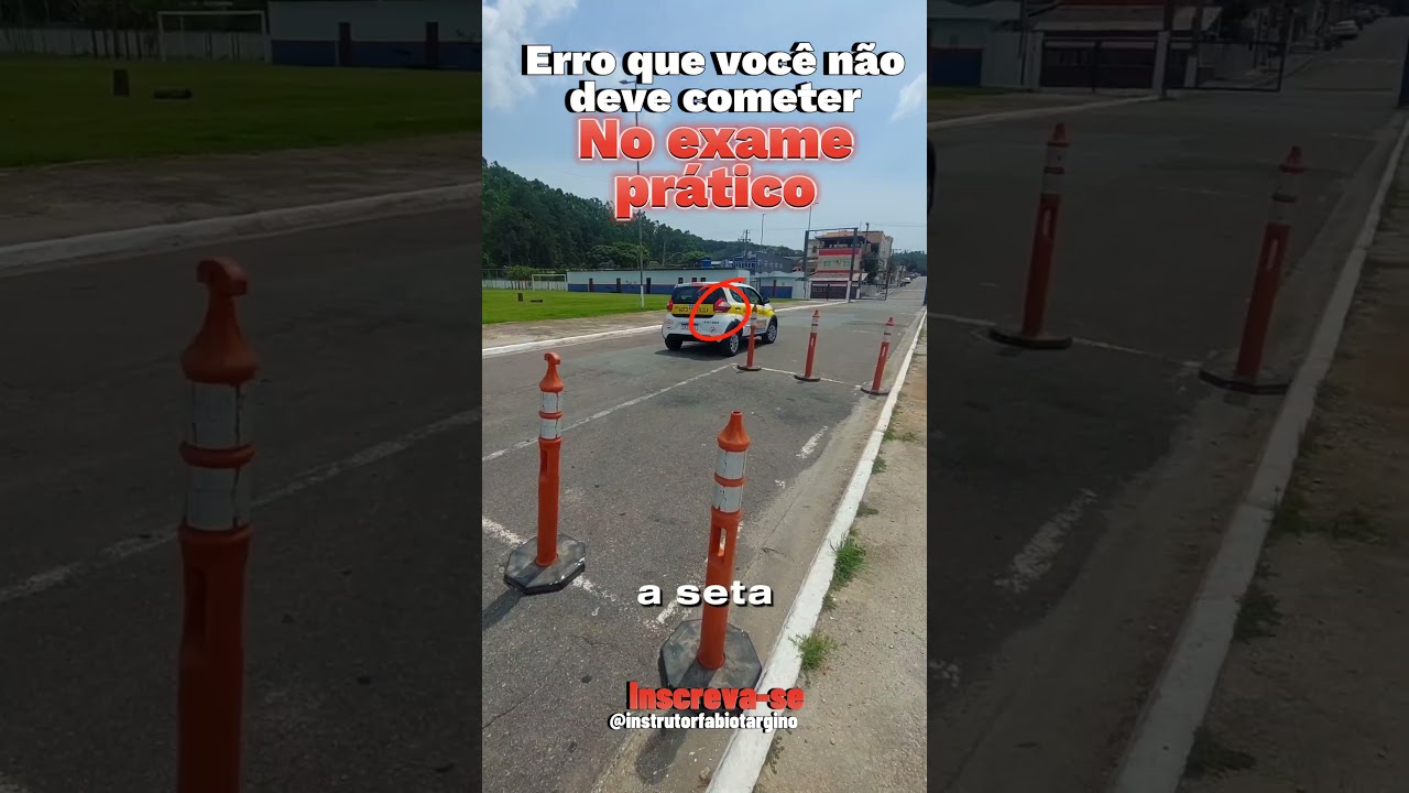 NÃO COMETA ESSE ERRO NO EXAME PRÁTICO DETRAN 2023. #autoescolaonline #cnh #autoescola