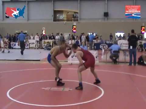 University Freestyle 84kg: Quentin Wright vs. Grant Gambrall