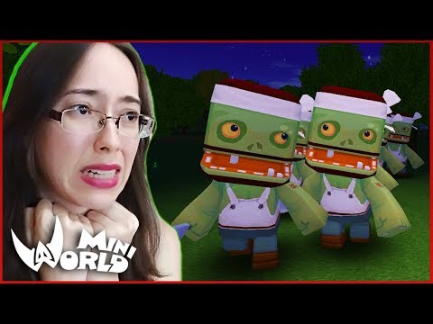 Socorro! APOCALIPSE DE ZUMBIS no Mini World: Block Art - NandaPlay