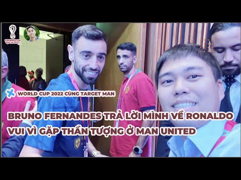 Bruno Fernandes trả lời mình về tình hình Ronaldo sau khi chia tay Man United