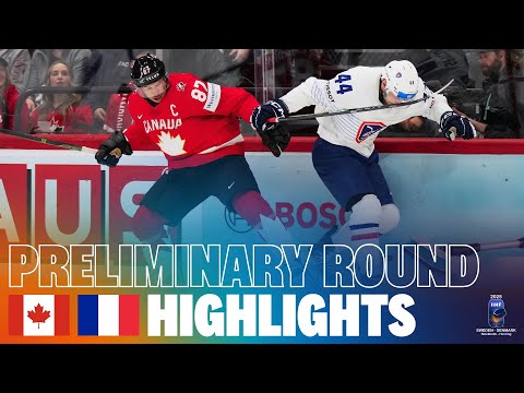 Highlights: CANADA vs FRANCE | 2025 #MensWorlds #IIHF