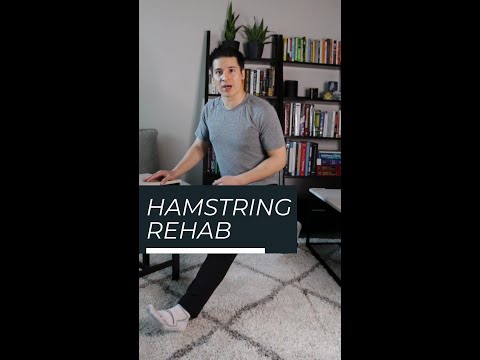 Pulled hamstring exercises #shorts