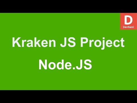 NodeJS KrakenJS Installation Windows