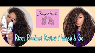 Rizos Curls Review | Curly Hair Wash & Go