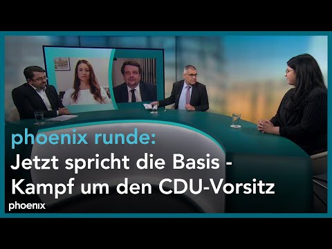 phoenix runde: Jetzt spricht die Basis - Kampf um den CDU-Vorsitz