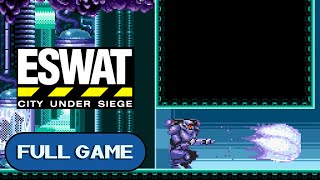 ESWAT: City Under Siege GENESIS MEGA DRIVE FULL GAME Longplay Gameplay Walkthrough Playthrough VGL