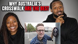 🇦🇺 American Couple Reacts to Why Australia’s Crosswalk Buttons are the Best (ft. Billie Eilish)