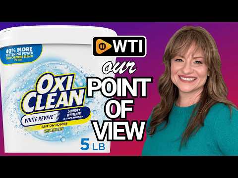 OxiClean White Revive Laundry Whitener and Stain Remover Powder - WTI product video review