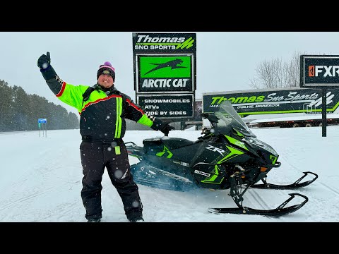 Trail Riding The NEW ARCTIC CAT 2026 ZR 600 With Power Steering! 