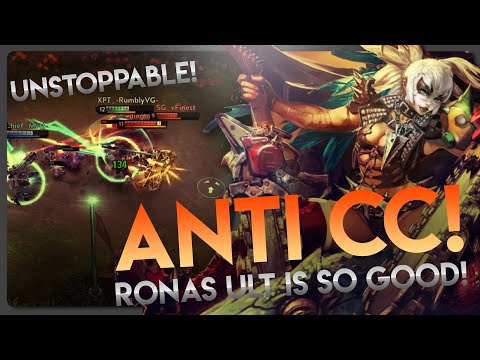 THE ANTI CC HERO!! Vainglory 3v3 - Rona |WP| Jungle Gameplay
