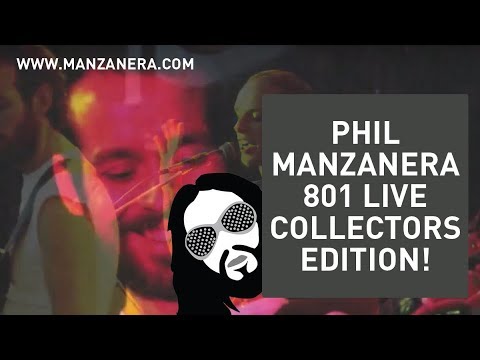 PHIL MANZANERA - 801 LIVE COLLECTOR'S EDITION EPK