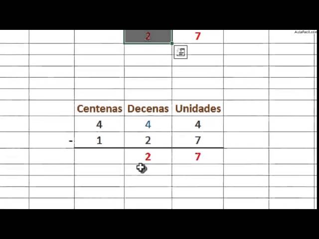 Vídeo relacionado con 5. Resta con llevadas