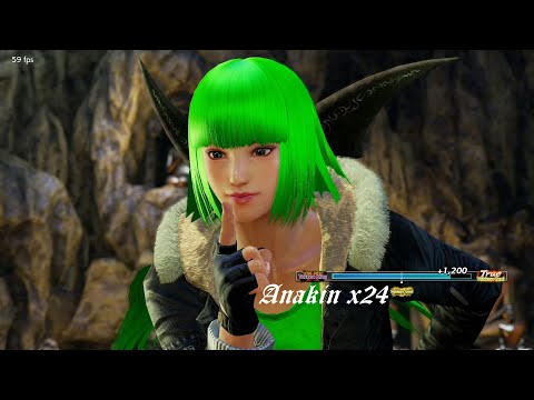 60_4 Lili Ryona G7 vs Xiaoyu Ling - Tekken 7 ( Anakin x24 ) Gameplay PC Gtx 1070 Ti 8GB