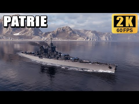 Super battleship Patrie: already around 400k damage