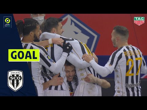 Goal Romain THOMAS (10' - ANGERS SCO) LOSC LILLE - ANGERS SCO (1-2) 20/21
