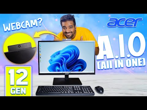 Acer veriton z4694g (d22w1) all-in-one (aio) desktop, 23.8 i...