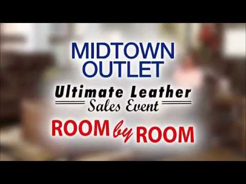Midtown Outlet Ultimate Leather Sales Event no Slate