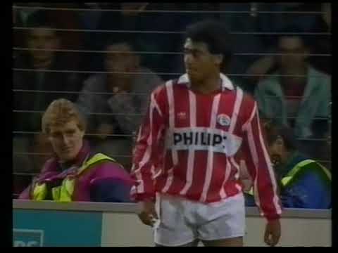 03/10/1990 Cup Winners Cup Round 1 2nd leg PSV EINDHOVEN v MONTPELLIER