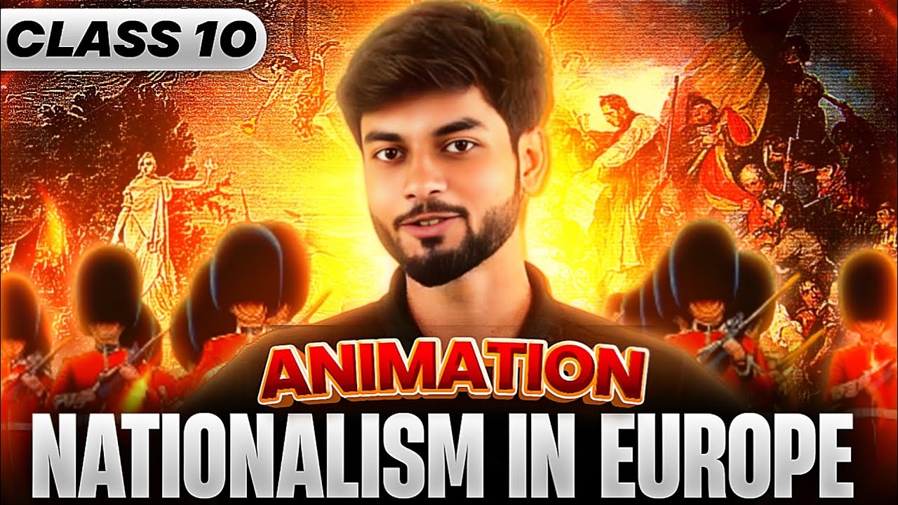 Rise of Nationalism In Europe🔥 1 SHOT- ANIMATION - Class 10 SST Chapter 1🔥