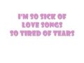 ne yo-so sick of love songs with lyrics 