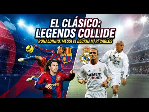 LEGENDS COLLIDE! Ronaldinho's Joga Bonito vs Beckham's Precision 💥 | Tekkers Football