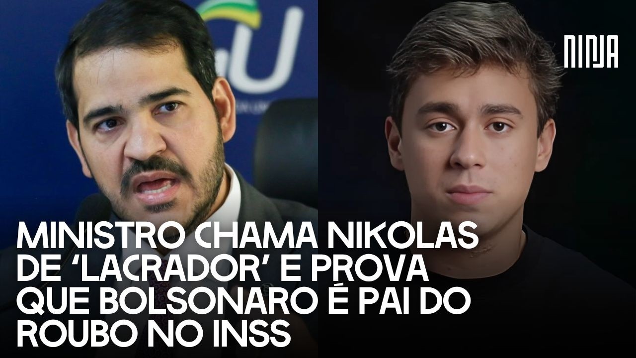 🔥Ministro da AGU destrói mentiras de Nikolas e mostra que Bolsonaro é o pai da fraude do INSS🔥