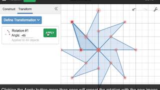 Mini Constructions with Desmos Geometry: Rotations
