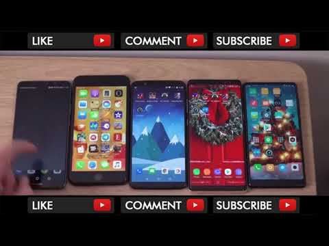 Huawei Mate 10 Pro vs OnePlus 5T vs iPhone 8 Plus vs Mi Mix 2 vs Note 8 Speed Test