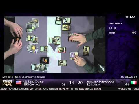 Pro Tour Journey into Nyx - Round 12 (Block) - Reid Duke vs. Andrea Mengucci