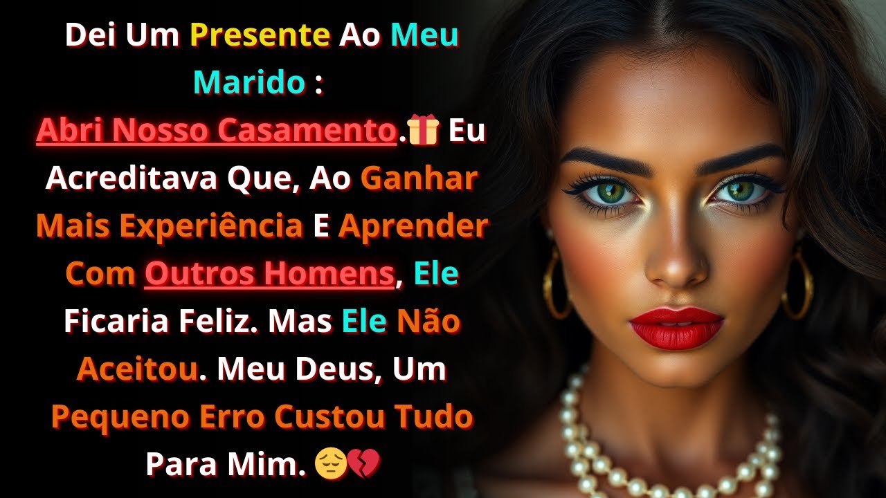 Dei um presente ao meu marido abri nosso casamento, mas ele não aceitou. 😔💔- traição reddit