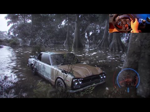 Rebuilding a Nissan Skyline 2000 GTR -Need for speed heat | Logitech G29