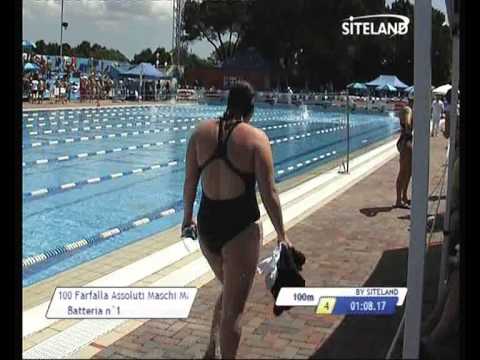 Serie 6 dei 100 Farfalla  Assoluti Maschi Master - 13 Memorial Andrea Bettiol