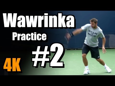 Stanislas Wawrinka in 4k | Forehand and Backhand #2 | Western & Southern Open 2014