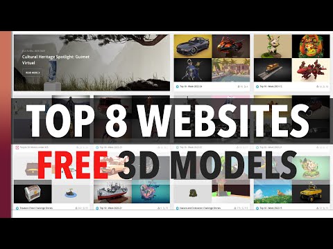 Top 8 Websites for Free 3D Models 2022