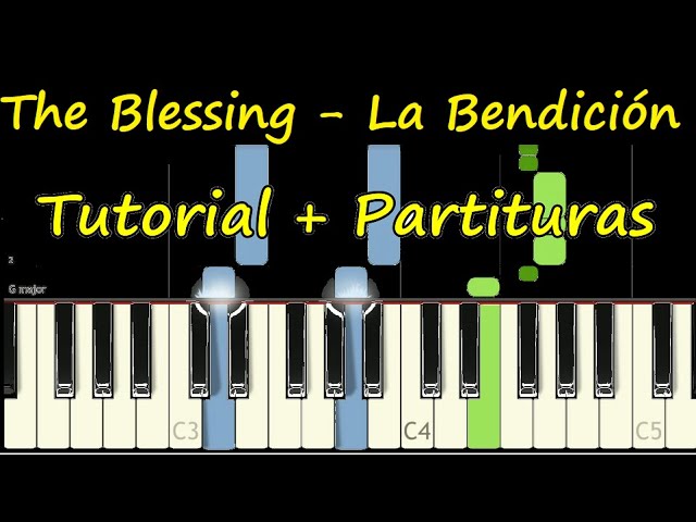 Vídeo relacionado con Blessings: Big Note Piano, Sheet: Big Note Piano Edition