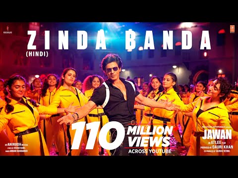 JAWAN: Zinda Banda (Hindi): Shah Rukh Khan |Atlee |Anirudh |Nayanthara |Vijay Sethupathi |Deepika