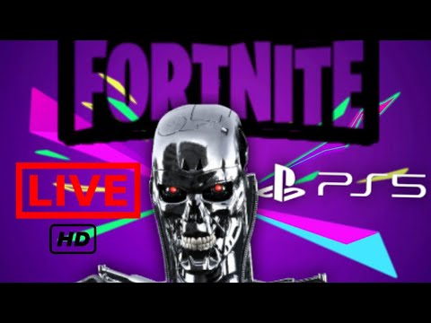 Fortnite PS5 Live play | Terminator T800 battle royal!!