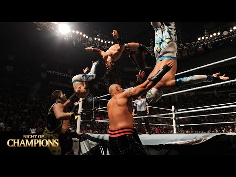 Neville & The Lucha Dragons vs. Stardust & The Ascension: Night of Champions 2015 Kickoff