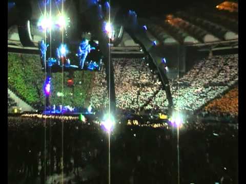U2 360° Live Roma 2010: 09+10 - I Still Haven't Found What I'm Looking For + Bad (Beginning)