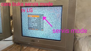 Cara masuk servis mode tv LG