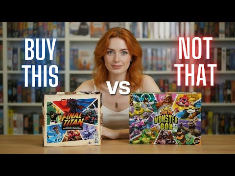 Final Titan VS King of Tokyo Big Box - BUY THIS, NOT THAT (board game review)